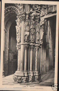 POSTAL SANTIAGO DE COMPOSTELA PORTICO DE LA GLORIA FOTO ROISIN POSTCARD CC02747 - Imagen 1 de 1