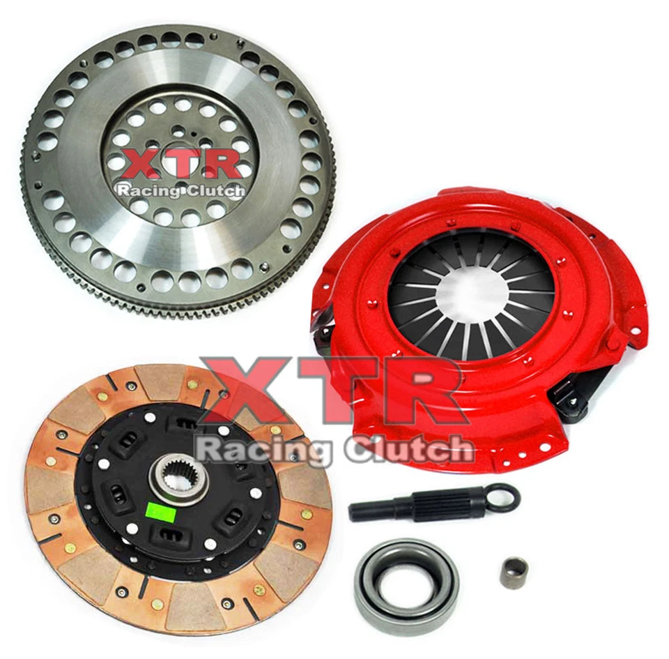 XTR DUAL-FRICTION CLUTCH PRO-KIT & CHROMOLY FLYWHEEL FITS ALL MODEL NISSAN 240SX - Image 1 of 1