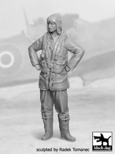 Black Dog 1/32 British RAF Fighter Pilot #2 1940-1945 WWII Hands on Waist F32029 - Picture 1 of 1