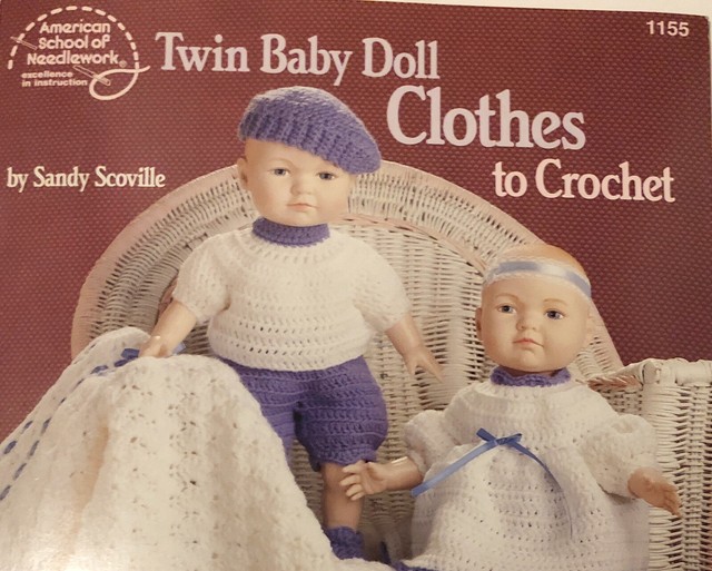 ASN Crochet Country Western 13 Dolls Pattern Leaflet Craft Book Cowgirl  Singer