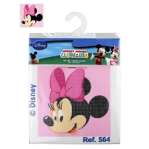 Kit canevas Walt Disney Minnie (564) enfants broderie kit création manuel - Photo 1/1