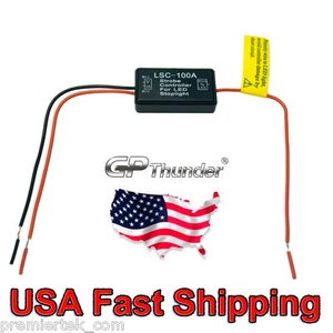 LED Brake Stop Light Lamp Flasher Flash Strobe Controller 12V-24V New USA - Picture 1 of 2