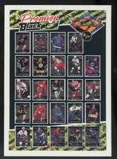 1993-94 Topps Premier Black Gold AB A/B Winner Wayne Gretzky Mario Lemieux Roy