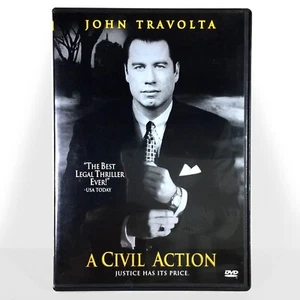 A Civil Action (DVD, 1998, Widescreen) Like New !   Robert Duvall  John Travolta - Imagen 1 de 3