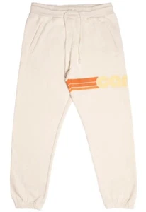 Carrots By Anwar Carrots Men's Retro Jogger Sweatpants in Cream - Picture 1 of 2