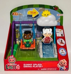 CoComelon Lane, Sunny Splash Schaukel Spielset, enthält Cody Figur BRANDNEU! - Bild 1 von 2