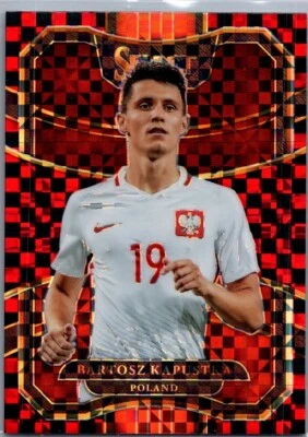 2017-18 Panini Select Checkerboard Prizm Terrace #22 Bartosz Kapustka Poland - Image 1 of 2