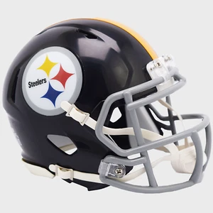 Mini casco de fútbol americano Riddell Speed Pittsburgh Steelers 1963-1976 NFL - Imagen 1 de 3
