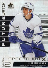 2019-20  SP Authentic Future Watch  S-83 Ilya MIKHEYEV  Spectrum FX Level 2   