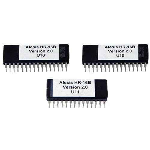 Alesis hr16 / hr16b firmware upgrade version 2.0 incl. Sound Chip latest OS Ic