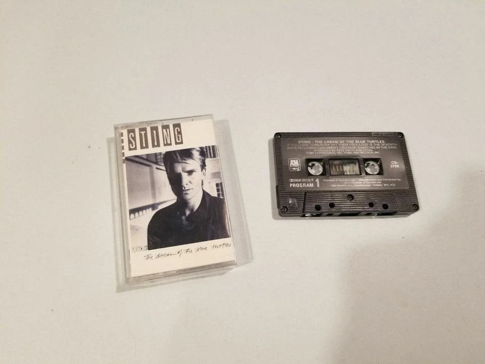 Sting - The Dream Of The Blue Turtles - Cassette Tape  - Image 1 of 1