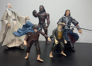 Lord Of The Rings LOTR Action Figure Lot Hobbits And More - Picture 1 of 17