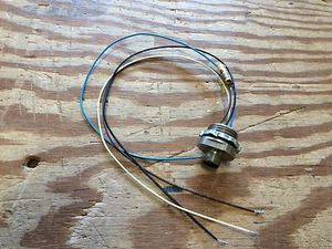 BRAD HARRISON 8R4006A18M0033 4 PIN 22AWG STRAIGHT MALE HEAD 1/2" NPT *NEW!* - Picture 1 of 3