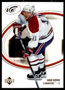 2005-06 Upper Deck Ice Saku Koivu #50