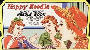 Diario basura de costura libro Happy Needle de colección - Imagen 1 de 3