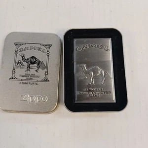 Zippo 1996 CAMEL 1932 REPLICA Lighter Outside Hinge - 2nd RELEASE VTG - Picture 1 of 10