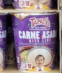 Tapatio würzig Ramen Nudelsuppe Tasse Carne Asada 2,29 Oz (Großpackung mit 12) - Bild 1 von 1