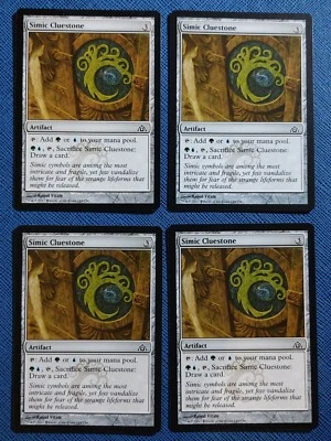 MTG 4x Simic Cluestone x4 NM Dragon's Maze Magic Playset Pauper Artifact - Image 1 of 2