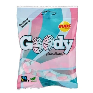 Bubs Goody Raspberry Blueberry 90g (SET OF 18 bags) *vegan - Picture 1 of 1