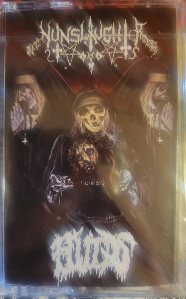 NunSlaughter/Fluids - Split Tape(2022)NIGHNACHT DOLMEN ABSU GUT AGATHOCLES BLOOD - Image 1 of 1