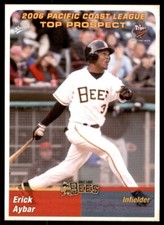 2006 MultiAd Pacific Coast League Top Prospects Erick Aybar Salt Lake Bees #26
