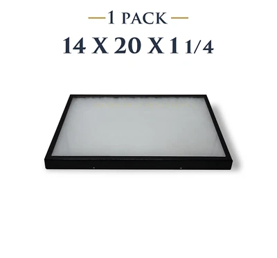 SOUTHERN STAR DISPLAYS 14 x 20 x 1 1/4 Riker Display Case Box for Collectibles Jewelry Arrowheads