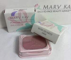 Vtg Mary Kay New Old Stock Powder Perfect Eye Color Lot x2 ROSE QUARTZ 5800 box - Picture 1 of 1