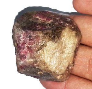 Natural Pink Tourmaline Uncut Rough Certified 303.40 Ct Loose Gems Tourmaline - Picture 1 of 6