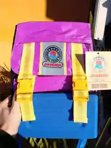 Zaino Invicta Nuovo Fluo Jolly Pro 4 Reflex Vintage Anni 90 NOS ⭐ Multicolore - Foto 1 di 79