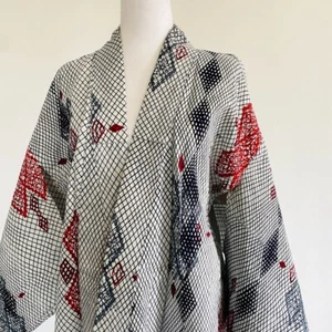 Chic Vintage Cotton Japanese Yukata Summer Kimono Robe Anime Costume Dress C1 - Picture 1 of 8