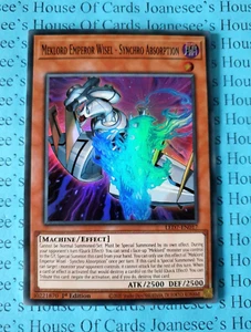 LED7-EN017 Meklord Emperor Wisel - Sincronía Absorción Yu-Gi-Oh Tarjeta 1ª Nueva - Imagen 1 de 3