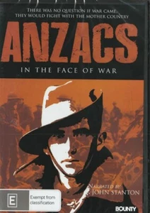 ANZACS IN THE FACE OF WAR - NEW & SEALED DVD - FREE LOCAL POST - Picture 1 of 1