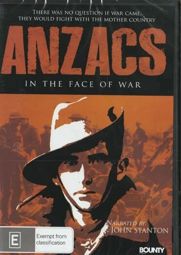 ANZACS in The Face of War DVD 2011 Region 4