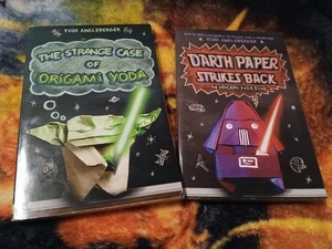 Darth Paper Strikes Back, The Strange Case of Origami Yoda lot of 2 Books 2011 - Picture 1 of 4
