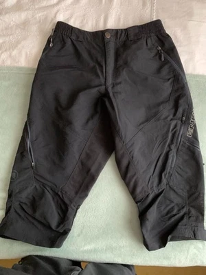 Mens Endura 3/4 Shorts Medium M Black - Image 1 of 3