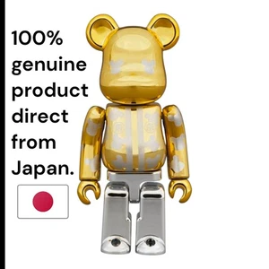 Bearbrick× Happi Gold Plated 100%MEDICOM TOY Japan Exclusive Rare  - Bild 1 von 4