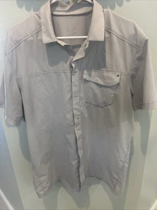 Arcteryx Men’s Short Sleeve Skyline Shirt Large Off White - Picture 1 of 4
