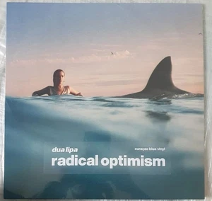 DUA LIPA - RADICAL OPTIMISM CURACAO BLUE VINYL LP (NEW) - Picture 1 of 2