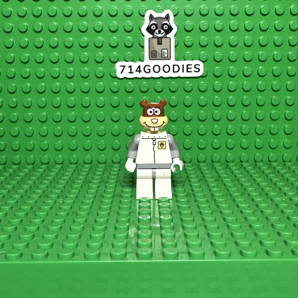 Lego SpongeBob SquarePants  "SANDY CHEEKS" No Helmet 3816 Minifigures Lot 444 - Image 1 of 1
