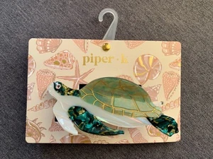 Piper K TURTLE Hair Clip-SUPER CUTE-HARD TO FIND-BRAND NEW!! - Picture 1 of 2