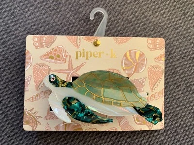 Piper K TURTLE Hair Clip-SUPER CUTE-HARD TO FIND-BRAND NEW!! - Image 1 of 2