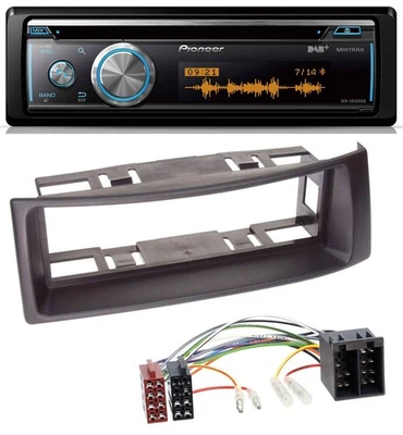 Pioneer MP3 DAB USB CD Bluetooth Autoradio für Renault Megane Scenic bis 03 schw - Bild 1 von 4