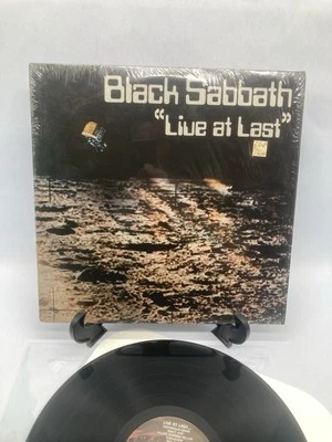 Black Sabbath Live At Last Vintage Vinyl Lp 1980 NEMS BS 001 OZZY - Image 1 of 4