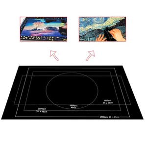 Filzpuzzle Aufbewahrungsmatte Puzzle Roll Up Puzzle Aufbewahrung bis zu 1500 Teile Spiel Neu - Bild 1 von 9