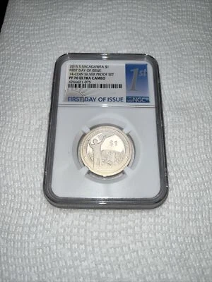 2015 S Sacagawea Dollar PF70 Ultra Cameo NGC Certified - Image 1 of 4