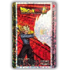 Dragon Ball Super Card CCG TRUNKS Card holo prism limited Oden-Ya Double Rare - Picture 1 of 4