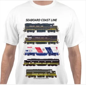 Camiseta Seaboard Coast Line Locomotives Railroad de Andy Fletcher - Imagen 1 de 1
