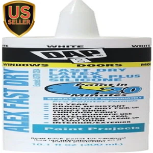 Alex Fast Dry Acrylic Latex plus Silicone Caulk, 10.1 Ounce, (12Pack) - Picture 1 of 4