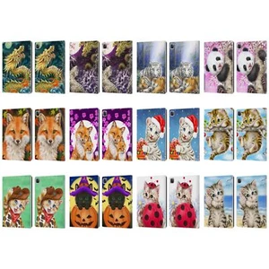 OFFICIAL KAYOMI HARAI ANIMALS AND FANTASY LEATHER BOOK CASE FOR APPLE iPAD - Picture 1 of 18