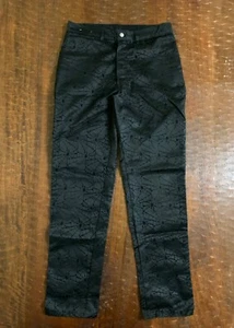 The Creative Brand Cykxtees Men’s Size 32x32 Black Spider Web Pattern Pants - Picture 1 of 7